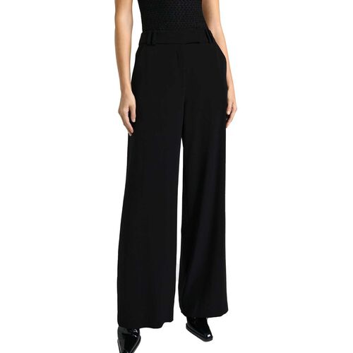 Cue Satin Back Wide Leg Pant